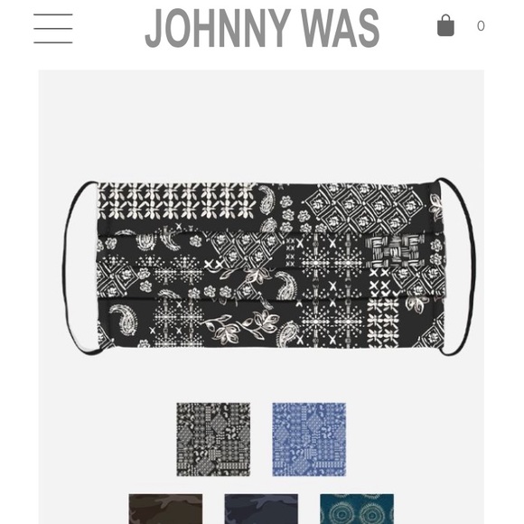 Johnny Was Sateen masks PLEASE READ - Picture 4 of 5